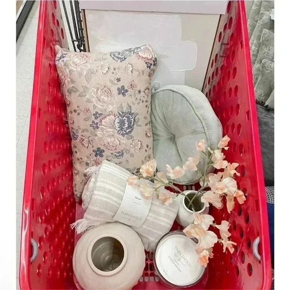 Velvet Round Throw Pillow Light Sage - Threshold designed with Studi… - Picture 6 of 6